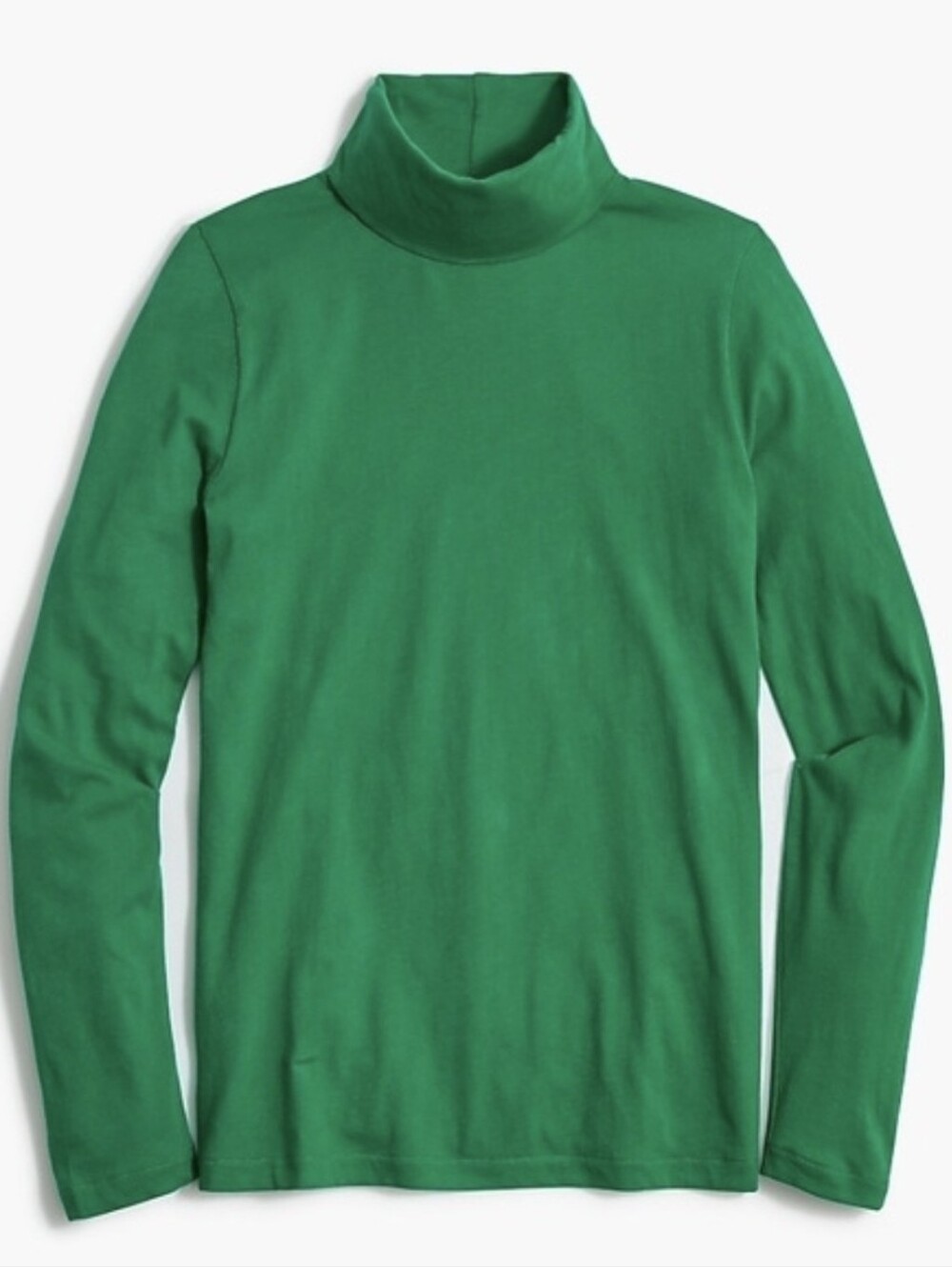 J. Crew Tissue turtleneck, Green, Size 2X